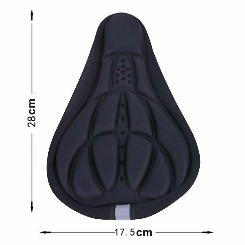 Free shipping- 2pcs 3D Silicone Gel Cycling Saddle Seat Cover