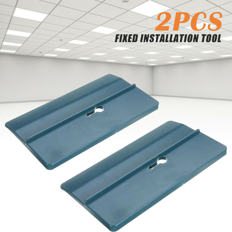 Free shipping- 2pcs Drywall Gypsum Board Ceiling Positioning Plate Plasterboard Fixed Tool