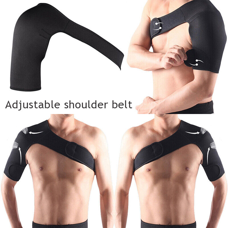 Shoulder Support Bandage Sports Protection Compression Wrap Joint Pain Guard