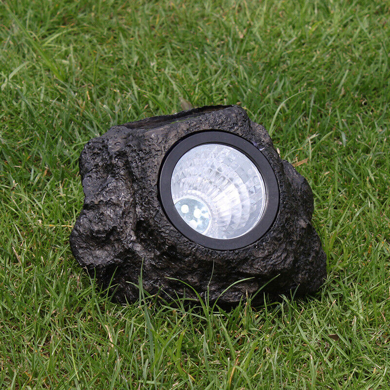 Solar Simulation Stone Light LED Outdoor Garden Decoration Bright Lights