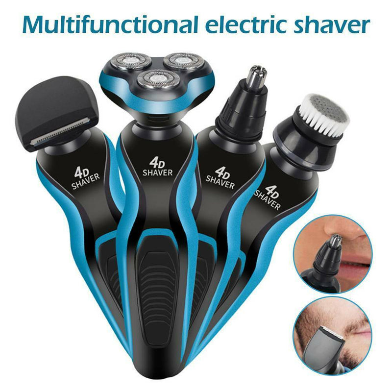 Free shipping- 4in1 Men Mutifunction Electric Shaver USB Rechargeable