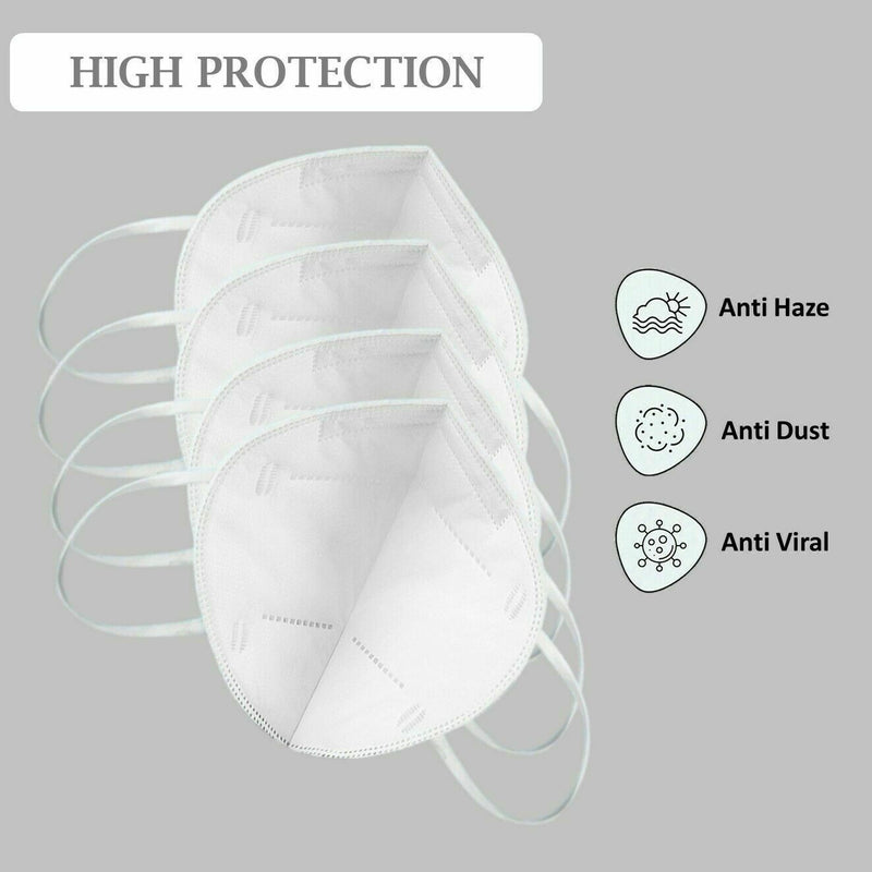 Free shipping- 10PCS/20PCS KN95 5 Layer Melt-blown Face Masks Certified