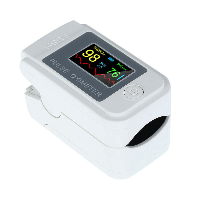 Professional Finger Pulse Oximeter Blood Oxygen Saturation Heart Rate Monitor