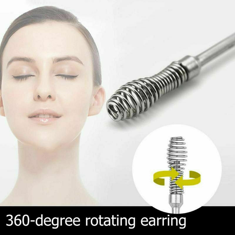 Free shipping- 6pcs Stainless Steel Ear Pick Wax Cleaner