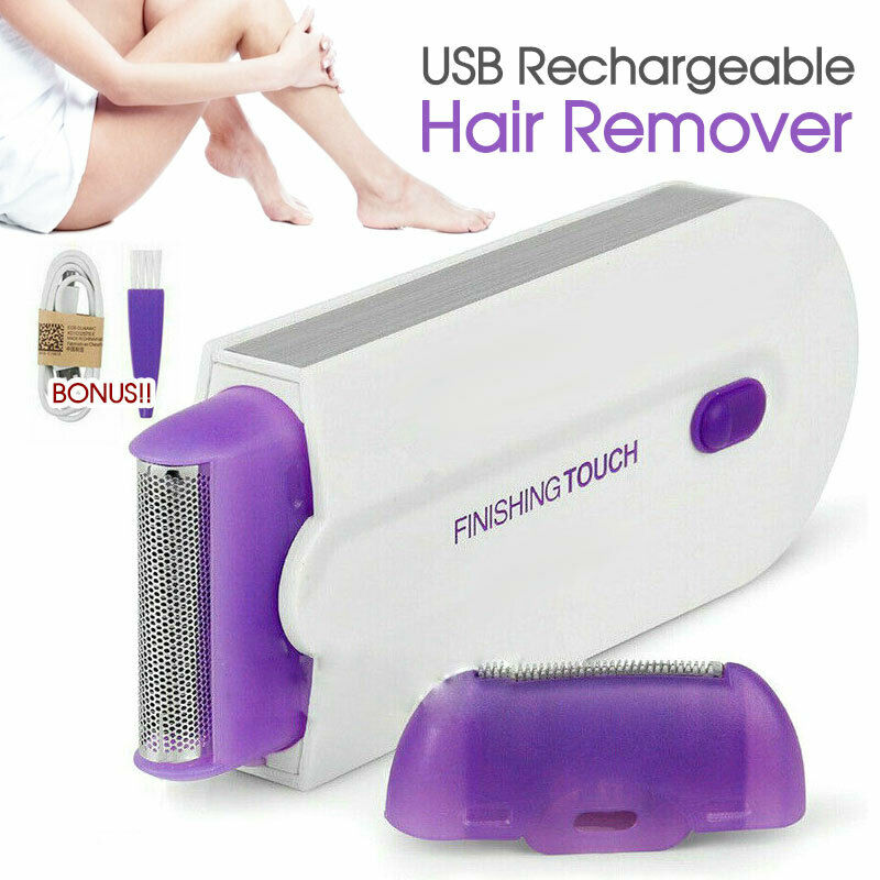 Free shipping- Rechargeable Finishing Touch Hair Remover