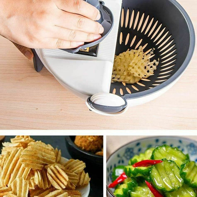 Multifunction Kitchen Wash Rinse Bowl with Slicer & Grater