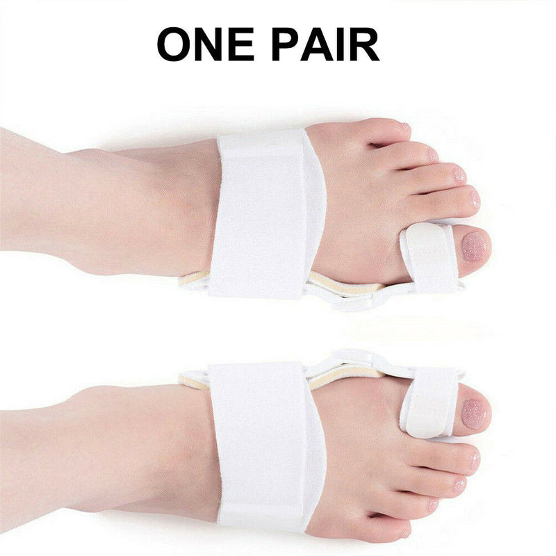 A Pair Bunion Corrector Hammer Splint Straightener Orthopedic Brace Hallux