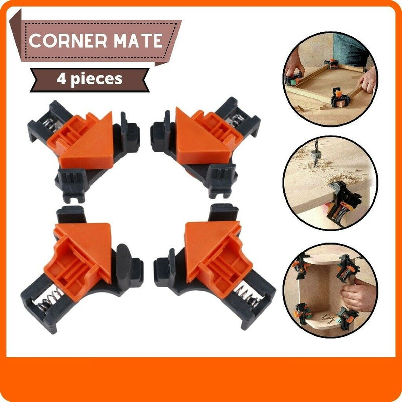 Free shipping- 4pcs Corner Mate 90° Right Angle Adjustable Clamps Corner Holder For Woodworking