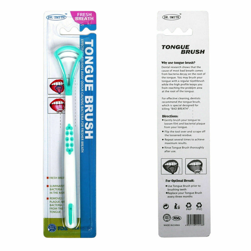 Double Head Tongue Cleaner Oral Care FDA Approved High Quality Dental Scraper