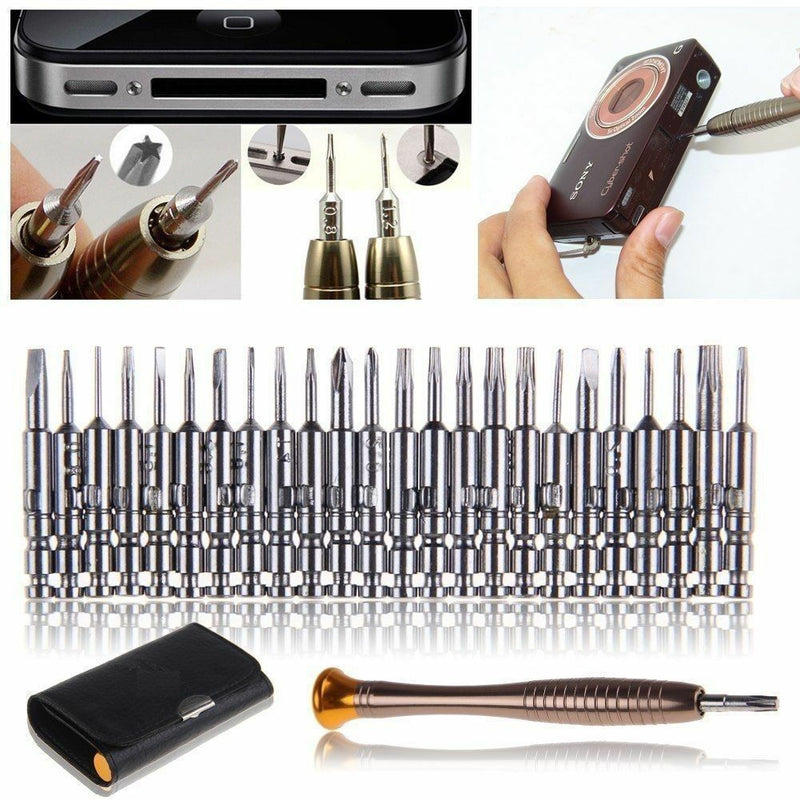 25 in 1 Repair Tool Mini Small Screw driver Kit For Air Smart Phones Laptop