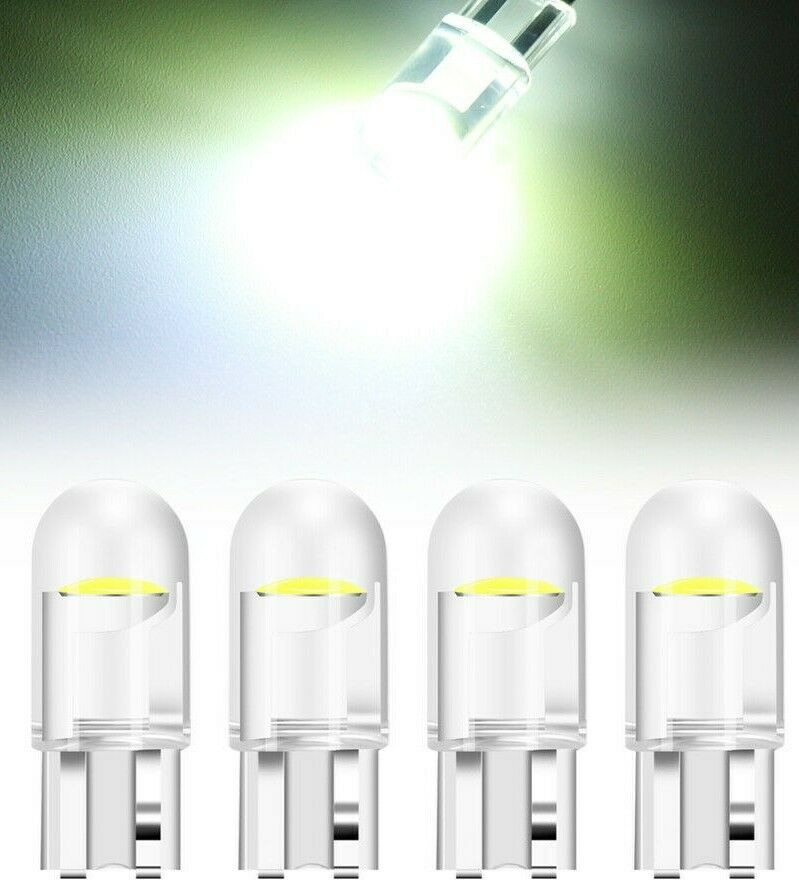 Free shipping- 6pcs/10pcs 2021 Xstorm White T10 194 168 W5W Cob Waterproof Bright Led Light Globe Bulb