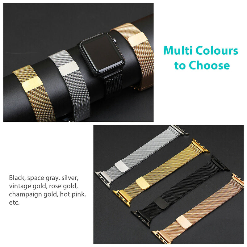 Free Shipping- For iWatch Magnetic Stainless Steel Strap