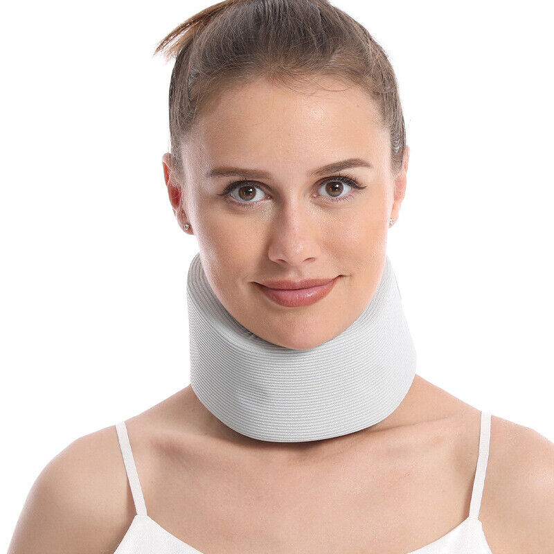 Soft Sponge Neck Support Pillowcase Cervical Collar Pain Traction Neck Guard