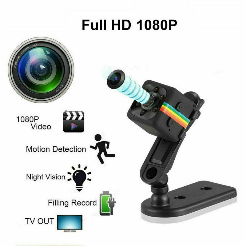 Free shipping- HD 1080P Mini DV Car Hidden DVR Camera Spy Dash Cam Night Vision Sport