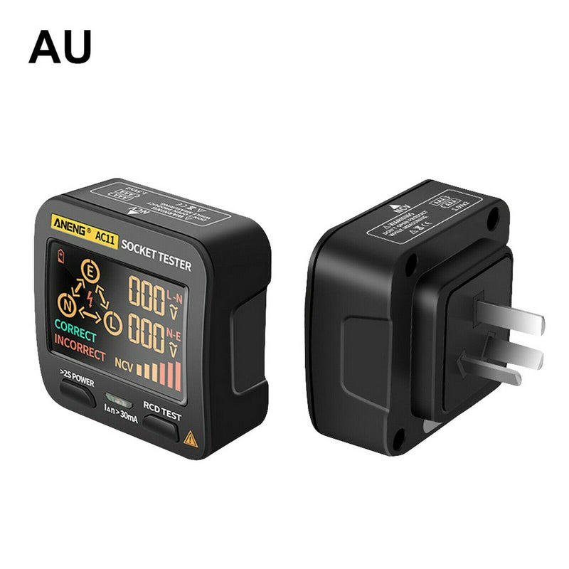 Free shipping- Digital Smart Socket Tester Voltage Test Socket Detector AU Plug